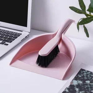 Desktop Cleaning Tools Keyboard Dust Brush Mini Plastic Cleaning Broom Dustpan Brush Small Dust Pan