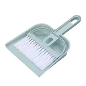 Desktop Keyboard Cleaning Brush Mini Broom and Dustpan Set for Furniture and Home Appliance