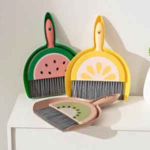 Desktop Mini Broom Dustpans Set With Garbage Shovel Nordic Color for Household Desktop Cleaning Tools
