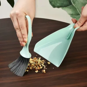Desktop Table Computer Keyboard Cleaning Brush and Shovel Kit Sofa Cleaning Broom and Dustpan Kit