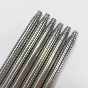 Different Tube Diameter Custom Length Available One Groove No Rotating Stainless Steel Extendable Pole