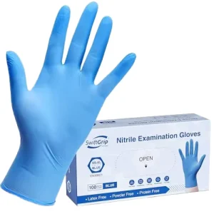Ding Qing Mixed Nitrile Waterproof Food-Grade Disposable Household Gloves Medium Thickness Year-Round Cleaning Kitchen Dishes