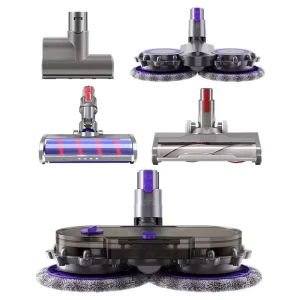 Direct Drive Mop Head Electric Floor Brush Compatible with for Dysons V8 V10 V11 V12 V15 V6 Vacuum Cleaner Accessories