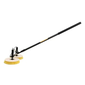 Direct Factory Sale Hand Held Dual Head Photovoltaic Solar Panel Cleaning Brush Tool