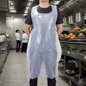 Direct Factory Supply Disposable Barbecue Apron Commercial Customers Hot Pot Shops Crayfish Restaurants Packaging Printing