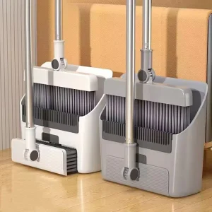 Directly Manufactured Three in One Encrypted Thickened Broom Set Soft Bristle Mop Usage