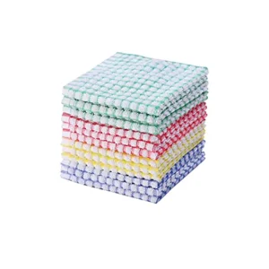 Dish Cloths for Kitchen Washing Dishes Super Absorbent Dish Rags Cleaning Cloths Pack for Kitchen Table Cleaning