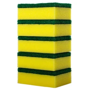 Dish Pan Pot Washing Scrub Sponge Kitchen Thick Scrubber Pad Cleaning Scouring Sponge Pads Scourer Sponges