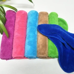 Dish Washing Car Cleaning Bathroom Double-layer Thick 40*50cm 600gsm Microfiber Coral Fleece Kitchen Towel Cloth Rags