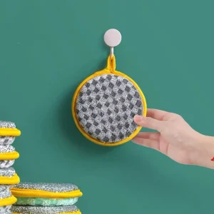 Dish Washing Sponges Scouring Pads Household Kitchen Cleaning Sponge Kitchen Tableware Dish Washing Brush Cleaning Tools