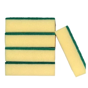 Dish washing Cleaning Kitchen Sponge Wipe Scouring Pad Double Side Brush Sponge Block Household Dishwashing Sponge