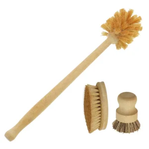 Dishwashing Cleaning Brush 3 Piece Set Multipurpose Kitchen Scrubber for Plates Factory Direct Household Cleaning Tools