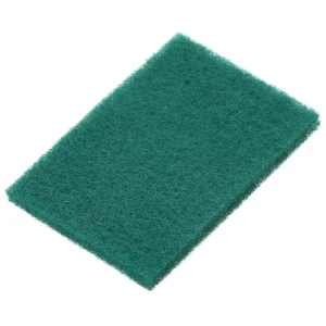 Dishwashing Cloth Green Square Scouring Pad Wear-Resistant High-Quality Sand Containing Sponge