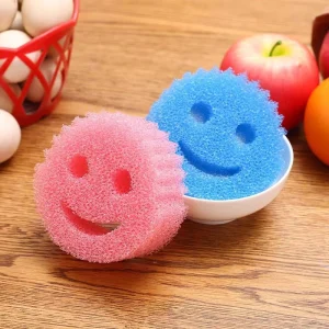 Dishwashing Sponge Brush Cleaning Scrubber
