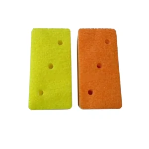 Dishwashing Sponge Scouring Pad Three Color Porous Thickened Honeycomb Sponge Block Brush Pot Kitchen Household Sponge Wipe