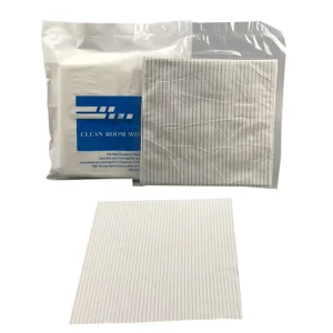 Disposable 100% Polyester Industrial Cleaning Wiper ESD Clean Rag Antistatic Cleanroom Lint Free ESD Wiping Wipes Cloth