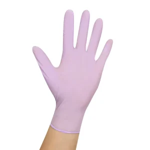 Disposable Anti static Composite Nitrile PVC Gloves Black Thickened Durable Beauty Catering Household Protective Gloves