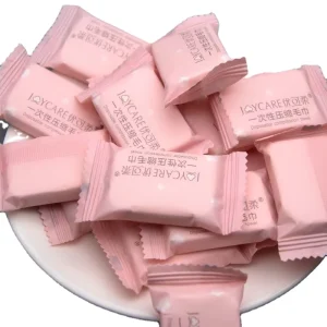 Disposable Beauty Daily Cleaning Towels Mini Serviettes Wipes Toalla Magica for Traveling Compressed Sports Pattern Face Wipes