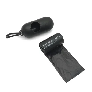 Disposable Deodorant Pet Poop Bags with Gravure Printing Customizable Portable for Small & Large Dogs