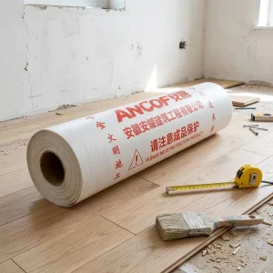 Disposable Double Layer Floor Protective Mat Wear resisting Dust Resistant Renovation Flooring Supplies