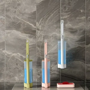 Disposable Eco-Friendly Bathroom Handheld Toilet Cleaning Kit Wall-Mounted