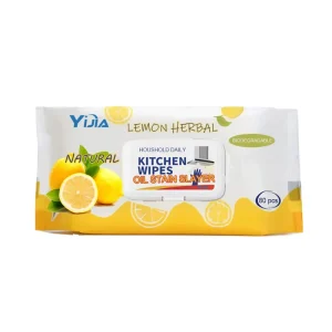 Disposable Eco Friendly Non Woven Kitchen Oil Removing Wipes with Strong Degreasing Power for Home Restaurant Use