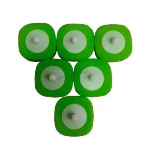 Disposable Eco Friendly Toilet Brush Heads Stocked Sponges Scouring Pads Toilet Supplies