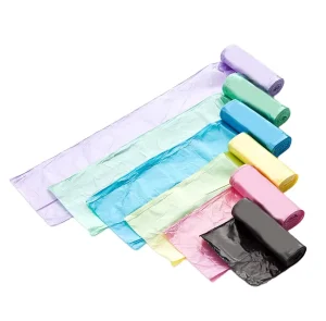 Disposable Heavy Duty Thickened Plastic Garbage Bag with Handle Household Trash Can Universal Puncture proof