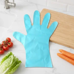 Disposable Hybrid TPE Waterproof Eco Friendly Medium Thickness Antibacterial Heat Resistant Household Gloves
