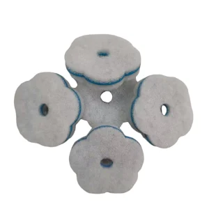 Disposable Hygiene Stocked Toilet Brush Head Deep Stain Removal Scouring Pad