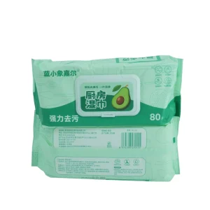 Disposable Kitchen Cleaning Wipes Easy Clean Kitchen Wet Wipes for Surface of Objects
