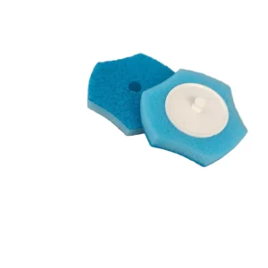 Disposable Lavender Toilet Brush Scouring Pads Replacement Sponge Single Use Antimicrobial Sponges & Scouring Pads