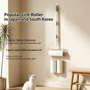 Disposable Lint Roller Refills Sticky Roller Pet Hair Remover From Furniture and Cloths Pet Hair Cloth Roller