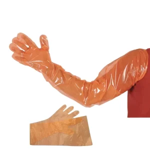 Disposable Long Hand PE Gloves Livestock for Household Glove
