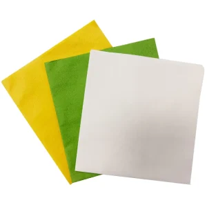 Disposable Microfiber Cleaning Cloth Ultra-Soft Multifunctional for Kitchen Hospital Cleanroom-Woven Lint-Free