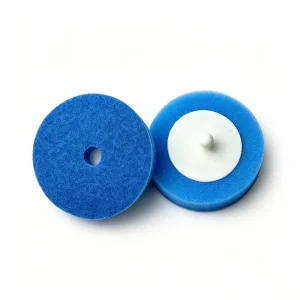 Disposable Multi Color Sponge Material Toilet Brush Heads Sustainable Stocked Scouring Pads