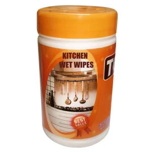 Disposable Multi-Purpose Surface and Hand Cleaning Kitchen Wet Cleaning Wipes
