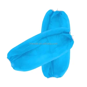 Disposable Multifunction Protection Non woven Arm Sleeve Cover Blue PP Oversleeve