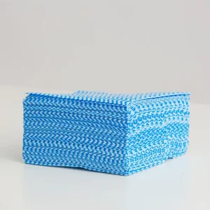 Disposable Nonwoven Viscose Polyester Household Cleaning Cloths Kitchen Cleaning Wipe Roll
