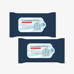 Disposable Outdoor Picnic Non Woven Down Jacket Cleaning Wipes Custom Print Wet Wipes