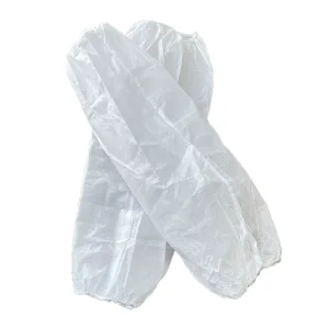 Disposable Oversleeve Breathable Disposable Nonwoven Plastic PP +PE White Oversleeve