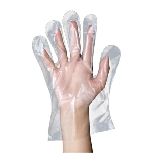 Disposable Plastic Gloves Transparent Eco-friendly Cooking Gloves Household Kitchen Food Mittens Dinning Cleaning Gloves