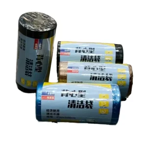 Disposable Plastic Household Trash Bags 45x60cm Customized Printing Portable Thickened Daily Necessities