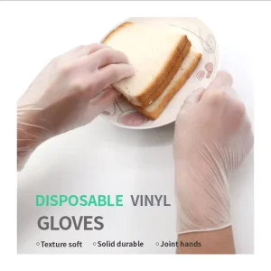 Disposable Powder Free Nitrile Gloves for Sensitive Skin Care