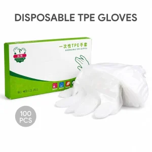 Disposable Powder-free PE Protective Gloves Household Medical Examination Industrial Use