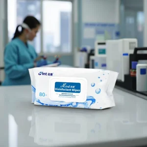 Disposable Quaternary Ammonium Salt Wipes for Household Use Effective for Surface Cleaning and Disinfection
