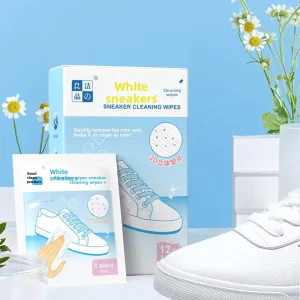 Disposable Shoe Cleaning Wipes for Leather Shoes White Sneakers Canvas Shoes and Sports Shoes
