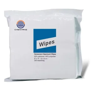 Disposable Spunlace Nonwoven Highly Absorbent Lint Free Cleaningroom Wipes for Cleaning Equipment