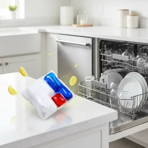 Disposable & Stain Removal & Cleaning Eco Friendly All In One Dishwasher Pods 5 in 1 Shine Detergent Capsules For Kitchen