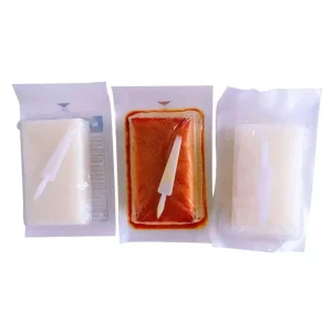 Disposable Sterile Sensory Sponge Bristle Body Brush With Nail Cleaner For Dry Surgical Scrub